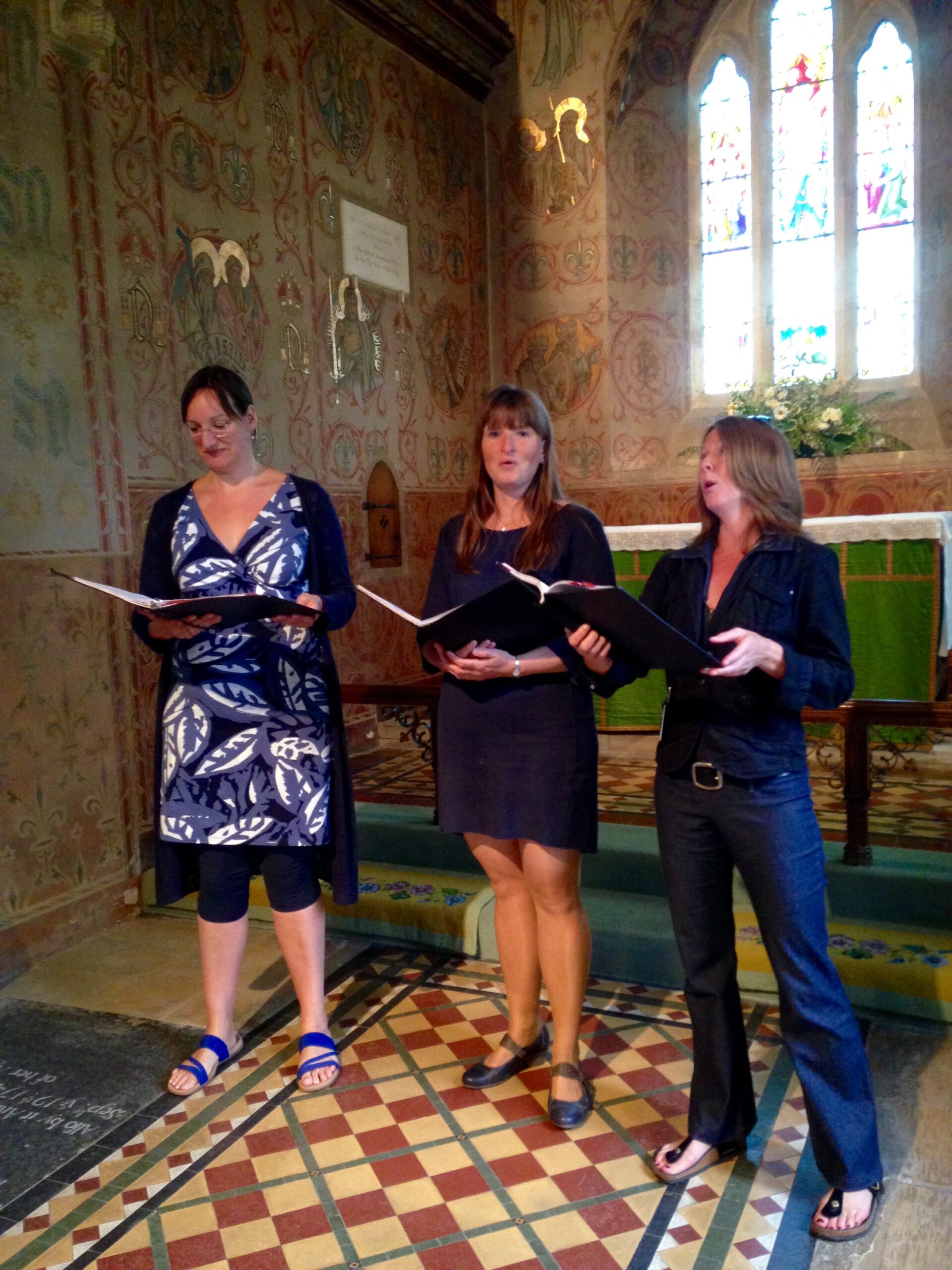 2016 - Jessie Ehlhart with ensemble JKM at On Form Sculpture - U.K.