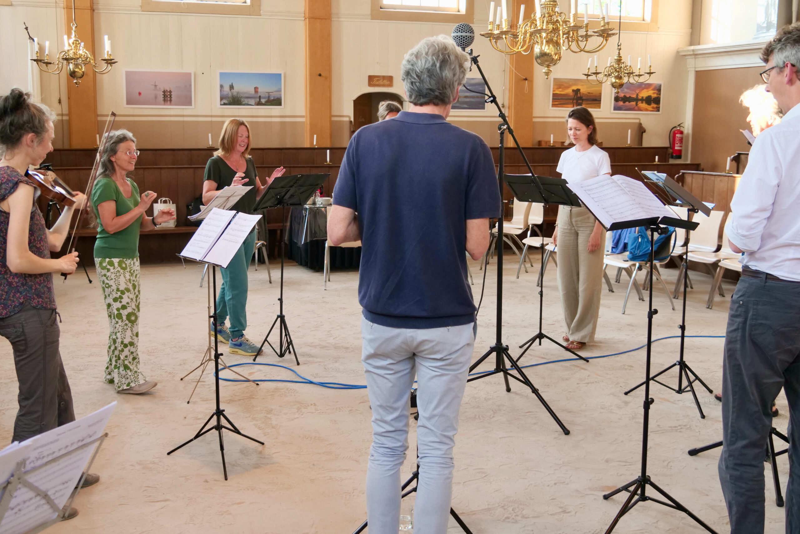 2023 - Opname: recording Zoomm sings Ehlhart at Zuidervermaning